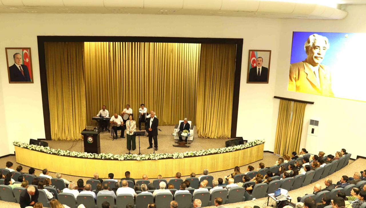 Ağstafada Səməd Vurğunun 120 illik yubileyi qeyd olundu - FOTOLAR